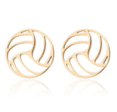 SMJEL Stainless Steel Volleyball Stud Earrings Fashion Sports Jewelry 
SPECIFICATIONS
Brand Name: SMJEL
Material: Metal
Metals Type: Stainless Steel
Model Number: picture show
Item Type: Earrings
Style: Hiphop/Rock
Back Finding: Push-bJewelry CirclesJewelry CirclesSMJEL Stainless Steel Volleyball Stud Earrings Fashion Sports Jewelry Hollow Basketball Earrings Piercing Women Men Club Gifts