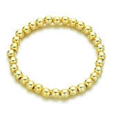 ZMZY Silver Color Gold Plated Beads Bracelet for Women Trendy StatemenSPECIFICATIONSBrand Name: ZMZYGender: UnisexMaterial: StoneMetals Type: NoneBracelets Type: Charm BraceletsOrigin: Mainland ChinaCN: ZhejiangChain Type: Beaded BraceJewelry CirclesJewelry CirclesWomen Trendy Statement Round Beaded Handmade Bracelet Fashion Jewelry