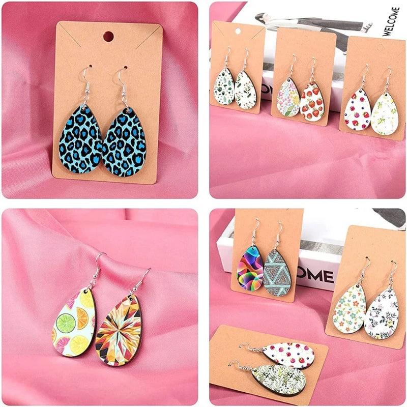 250 Pieces Double-sided Sublimation Blank Teardrop Earrings for JewelrSPECIFICATIONSBrand Name: AngeladyMaterial: WoodMetals Type: NoneOrigin: Mainland ChinaCN: GuangdongItem Type: EarringsStyle: Casual/SportyEarring Type: Drop EarringJewelry CirclesJewelry Circles250 Pieces Double-sided Sublimation Blank Teardrop Earrings