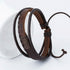 TYO Hot Sale! Fashion Charm Leather Bangle Men Bracelets Popular Boys SPECIFICATIONSBrand Name: TYOGender: MenMaterial: LeatherMetals Type: NoneBracelets Type: Chain &amp; Link BraceletsOrigin: Mainland ChinaCN: GuangdongChain Type: RoJewelry CirclesJewelry CirclesFashion Charm Leather Bangle Men Bracelets Popular Boys DIY Bandage Strand Handmade Brown Weave Bracelets