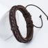 TYO Hot Sale! Fashion Charm Leather Bangle Men Bracelets Popular Boys SPECIFICATIONSBrand Name: TYOGender: MenMaterial: LeatherMetals Type: NoneBracelets Type: Chain &amp; Link BraceletsOrigin: Mainland ChinaCN: GuangdongChain Type: RoJewelry CirclesJewelry CirclesFashion Charm Leather Bangle Men Bracelets Popular Boys DIY Bandage Strand Handmade Brown Weave Bracelets