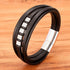 TYO Hot Sale Multilayer Braided Wrap Leather Bracelets For Men StainleSPECIFICATIONSBrand Name: TYOGender: MenMaterial: LeatherMetals Type: Stainless SteelBracelets Type: Charm BraceletsOrigin: Mainland ChinaCN: GuangdongChain Type: LeJewelry CirclesJewelry CirclesMen Stainless Steel Charm Magnetic Clasp Rock Handmade Bangles Gift