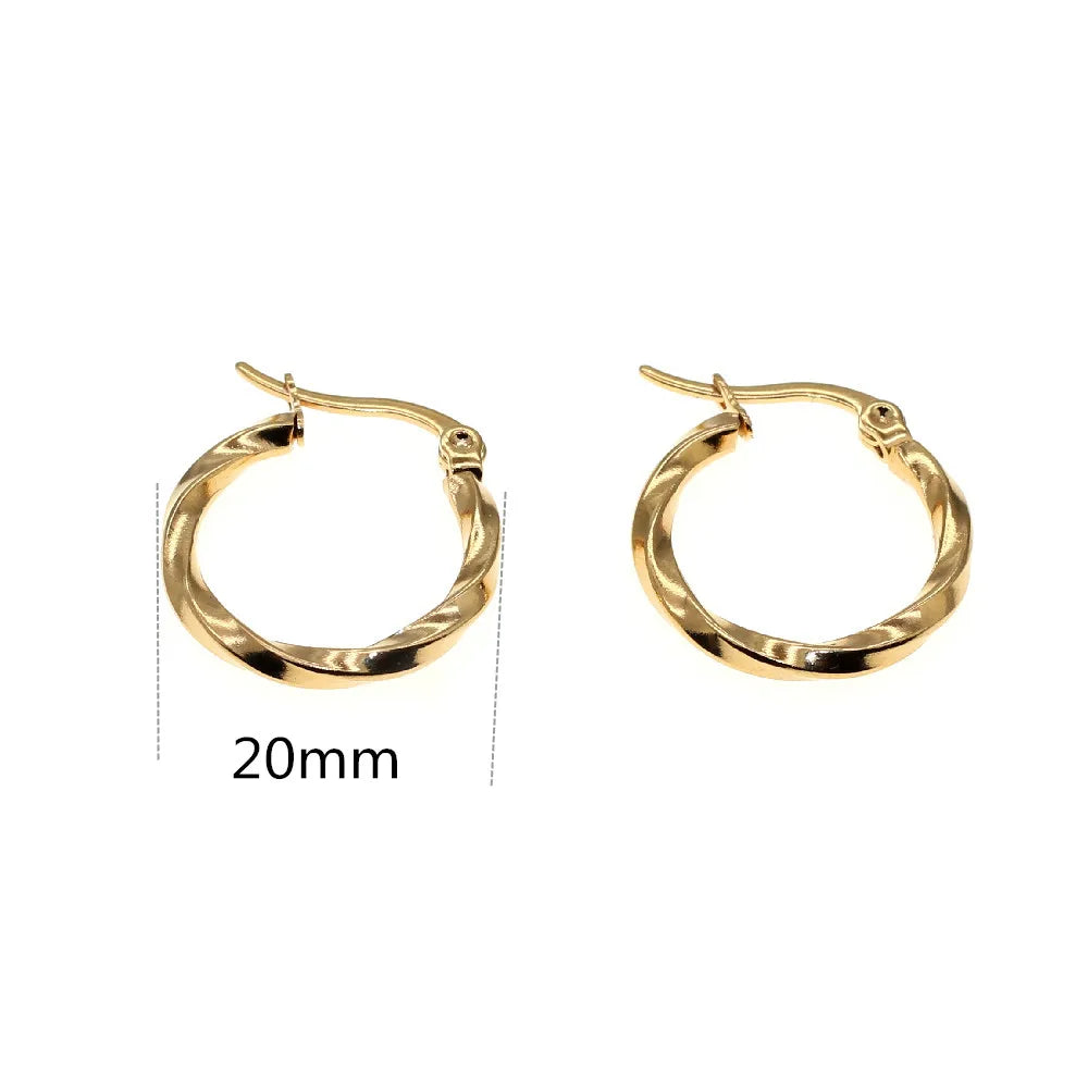 Gold-color IP Plated 20mm Hoop Earrings No Easy Fade Allergy Free EarsSPECIFICATIONSBrand Name: NoneMaterial: MetalOrigin: Mainland ChinaCN: GuangdongMetals Type: Stainless SteelMetals Type: TitaniumEarring Type: Hoop EarringsShape\patJewelry CirclesJewelry CirclesGold-color IP Plated 20mm Hoop Earrings