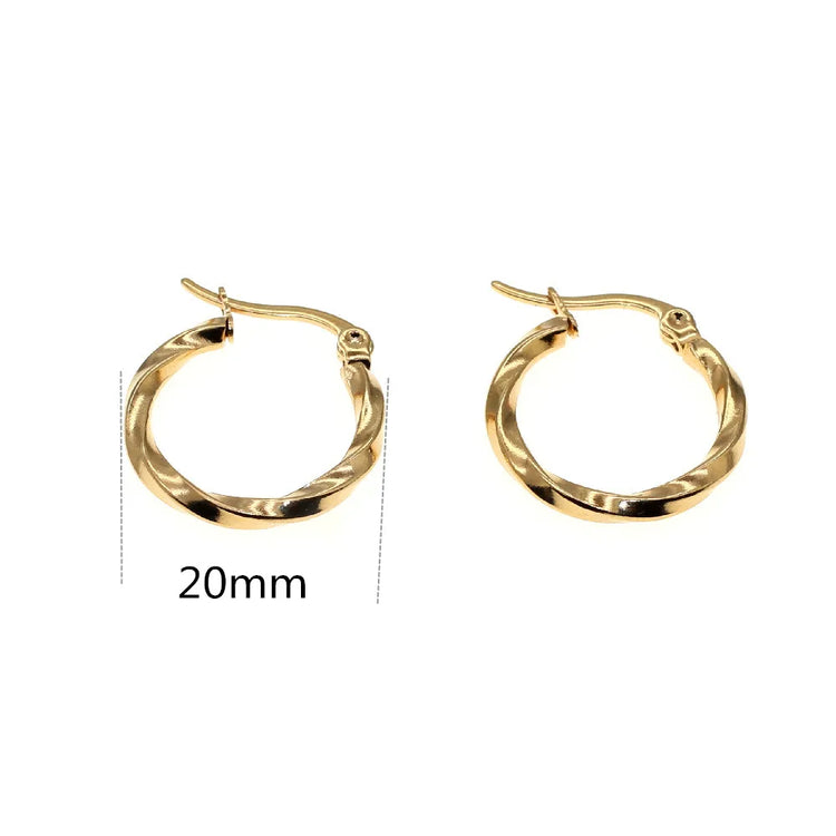 Gold-color IP Plated 20mm Hoop Earrings No Easy Fade Allergy Free EarsSPECIFICATIONSBrand Name: NoneMaterial: MetalOrigin: Mainland ChinaCN: GuangdongMetals Type: Stainless SteelMetals Type: TitaniumEarring Type: Hoop EarringsShape\patJewelry CirclesJewelry CirclesGold-color IP Plated 20mm Hoop Earrings