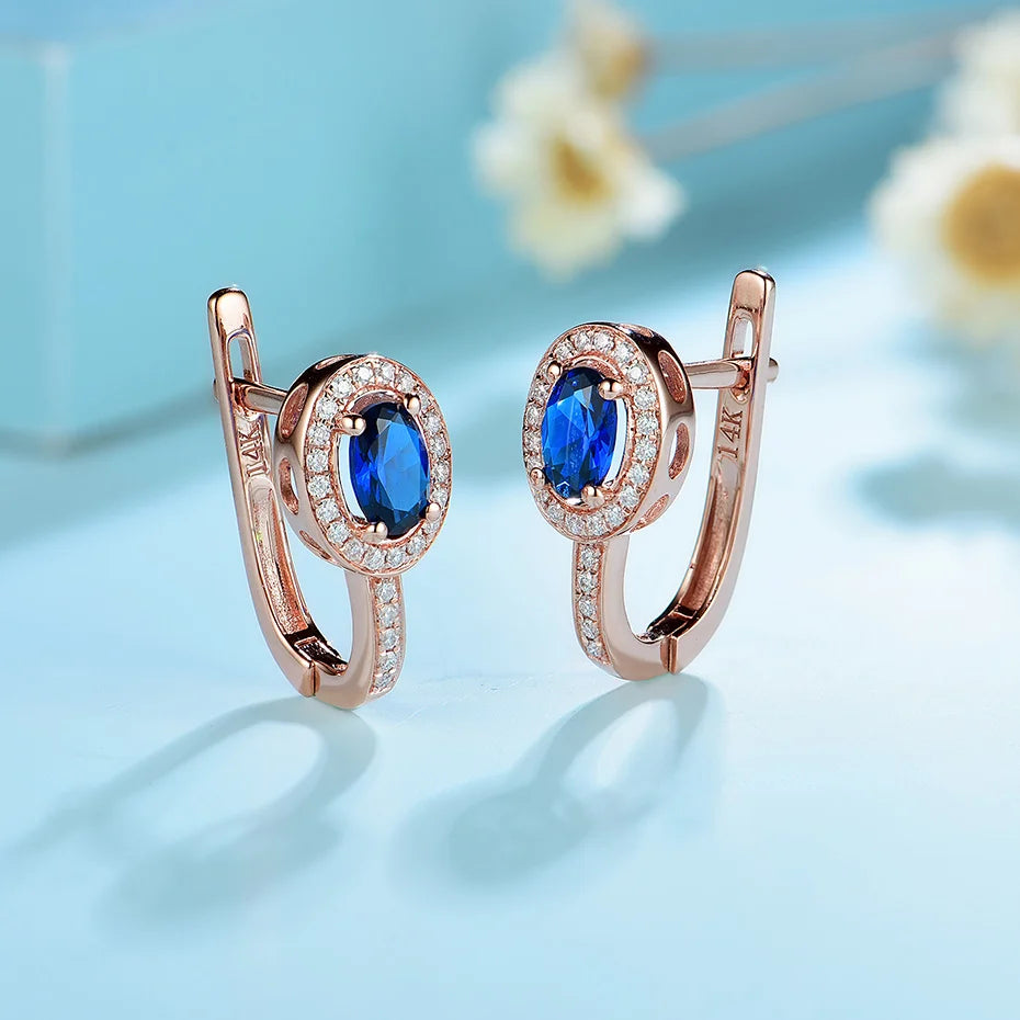 Kuololit Natural sapphire 585 14K Rose Gold Clip Earrings For Women GiSPECIFICATIONSBrand Name: kuololitMain Stone: SAPPHIREItem Weight: 2.5-3.5Metals Type: Rose GoldMetal Stamp: 14kOrigin: Mainland ChinaCertificate: YESGender: WomenCeJewelry CirclesJewelry CirclesKuololit Natural sapphire 585 14K Rose Gold Clip Earrings