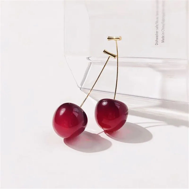 New Cute Simulation Red Cherry earrings Sweet Resin Hot Sale For WomenSPECIFICATIONSBrand Name: laoloutianMaterial: AcrylicMetals Type: Zinc alloyOrigin: Mainland ChinaCN: ZhejiangModel Number: e837Item Type: EarringsStyle: TRENDYEarriJewelry CirclesJewelry CirclesCute Simulation Red Cherry earrings Sweet Resin Hot Sale