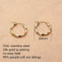 Gold-color IP Plated 20mm Hoop Earrings No Easy Fade Allergy Free EarsSPECIFICATIONSBrand Name: NoneMaterial: MetalOrigin: Mainland ChinaCN: GuangdongMetals Type: Stainless SteelMetals Type: TitaniumEarring Type: Hoop EarringsShape\patJewelry CirclesJewelry CirclesGold-color IP Plated 20mm Hoop Earrings