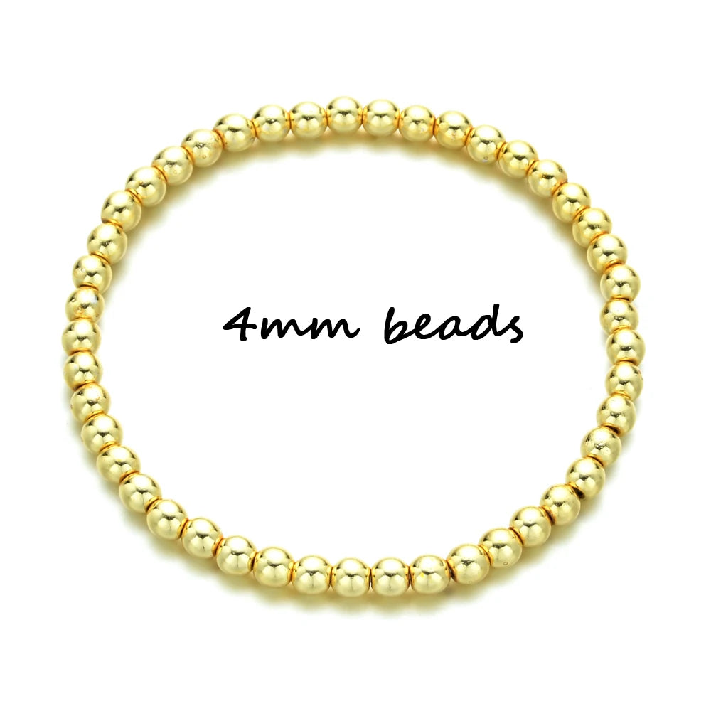 ZMZY Silver Color Gold Plated Beads Bracelet for Women Trendy StatemenSPECIFICATIONSBrand Name: ZMZYGender: UnisexMaterial: StoneMetals Type: NoneBracelets Type: Charm BraceletsOrigin: Mainland ChinaCN: ZhejiangChain Type: Beaded BraceJewelry CirclesJewelry CirclesWomen Trendy Statement Round Beaded Handmade Bracelet Fashion Jewelry