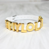 21cm Bracelet Lyric With Letters Black White Slide Charms Letters WithSPECIFICATIONSBrand Name: NoneOrigin: Mainland ChinaGender: UnisexMetals Type: Zinc alloyBracelets Type: Cuff BraceletFine or Fashion: FashionMaterial: Alloy
21cm BrJewelry CirclesJewelry CirclesLetters Black White Slide Charms Letters