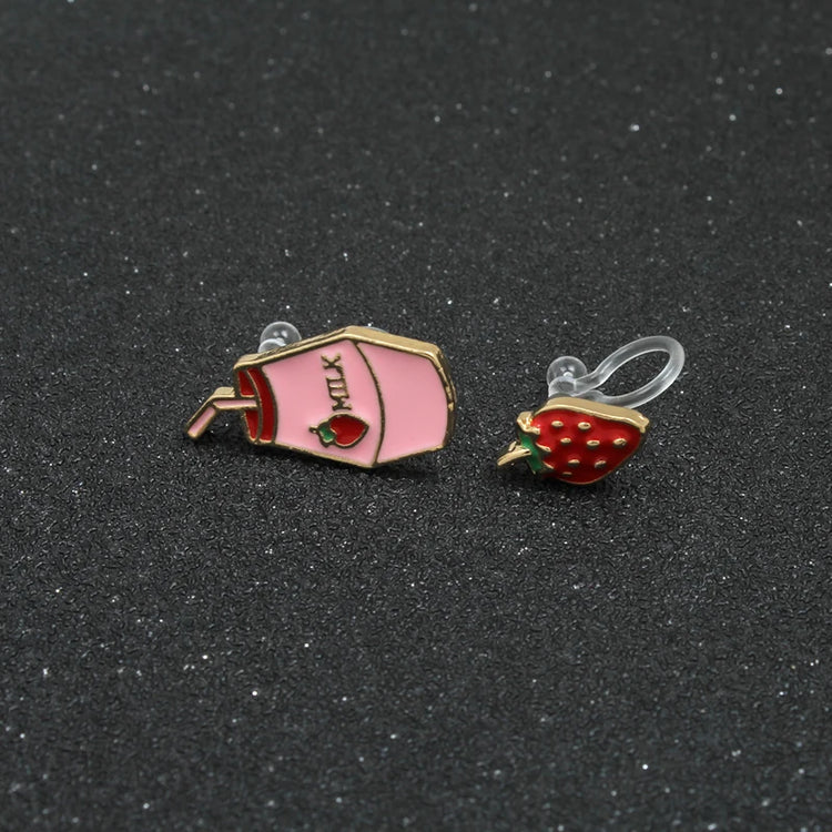 GRACE JUN Hot Sale Cute Animal Friut Enamel CZ Clip on Earrings for WoSPECIFICATIONSBrand Name: GRACE JUNMaterial: MetalMetals Type: CopperMetals Type: Copper AlloyOrigin: Mainland ChinaGender: WomenEarring Type: Clip EarringsShape\patJewelry CirclesJewelry CirclesGRACE JUN Hot Sale Cute Animal Friut Enamel CZ Clip