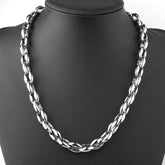 Retail! 7-40" Length 316L Stainless Steel Silver color Polished CoffeeSPECIFICATIONSBrand Name: Granny ChicMetals Type: Stainless SteelOrigin: Mainland ChinaCN: SichuanNecklace Type: Chains NecklacesMaterial: MetalGender: UnisexModel NJewelry CirclesJewelry CirclesRetail