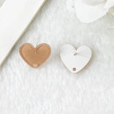 10pcs/lot Multicolour  Acrylic Ear Post Stud Earrings Heart With Loop SPECIFICATIONSBrand Name: YiyidecoOrigin: Mainland ChinaMetals Type: Zinc alloyCharms Type: HeartsFine or Fashion: FashionModel Number: AC642Material: AcrylicStyle: Jewelry CirclesJewelry Circles10pcs/lot Multicolour Acrylic Ear Post Stud Earrings Heart