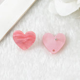 10pcs/lot Multicolour  Acrylic Ear Post Stud Earrings Heart With Loop SPECIFICATIONSBrand Name: YiyidecoOrigin: Mainland ChinaMetals Type: Zinc alloyCharms Type: HeartsFine or Fashion: FashionModel Number: AC642Material: AcrylicStyle: Jewelry CirclesJewelry Circles10pcs/lot Multicolour Acrylic Ear Post Stud Earrings Heart