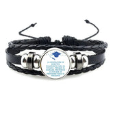 2023 Graduation Gift BraceletSPECIFICATIONSBrand Name: you shi yanGender: UnisexMaterial: glassMetals Type: Zinc alloyBracelets Type: Charm BraceletsOrigin: Mainland ChinaCN: ZhejiangItem Type: Jewelry CirclesJewelry Circles2023 Graduation Gift Bracelet