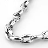 Retail! 7-40" Length 316L Stainless Steel Silver color Polished CoffeeSPECIFICATIONSBrand Name: Granny ChicMetals Type: Stainless SteelOrigin: Mainland ChinaCN: SichuanNecklace Type: Chains NecklacesMaterial: MetalGender: UnisexModel NJewelry CirclesJewelry CirclesRetail