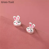 Uini Tail Hot Sale New 925 Tibetan Silver Cartoon Pink Rabbit EarringsSPECIFICATIONSBrand Name: Uini-tailMaterial: MetalOrigin: Mainland ChinaCN: ZhejiangMetals Type: Tibetan silverModel Number: JK157Item Type: EarringsStyle: Cute/RomaJewelry CirclesJewelry Circles925 Tibetan Silver Cartoon Pink Rabbit Earrings Sweet Cute Fashion Dynamic High Quality Girl Jewelry