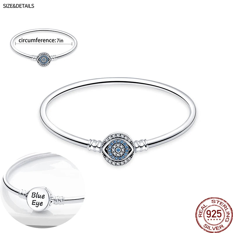 Top Sale Original Bracelet 100%925 Sterling Silver Women Jewelry Fits SPECIFICATIONSBrand Name: NoneBracelets Type: Charm BraceletsMain Stone: ZirconOrigin: Mainland ChinaCertificate: noItem Weight: 0.3gMetals Type: silverMetal Stamp: Jewelry CirclesJewelry CirclesTop Sale Original Bracelet 100%925 Sterling Silver Women Jewelry Fits Pandora 925 Charm Bead Bracelet Bangle DIY Handmade Gift