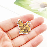 10PCS Classic Friends Acrylic Pendant Charms Plastic 22MM I&