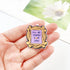 10PCS Classic Friends Acrylic Pendant Charms Plastic 22MM I&