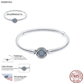 Top Sale Original Bracelet 100%925 Sterling Silver Women Jewelry Fits SPECIFICATIONSBrand Name: NoneBracelets Type: Charm BraceletsMain Stone: ZirconOrigin: Mainland ChinaCertificate: noItem Weight: 0.3gMetals Type: silverMetal Stamp: Jewelry CirclesJewelry CirclesTop Sale Original Bracelet 100%925 Sterling Silver Women Jewelry Fits Pandora 925 Charm Bead Bracelet Bangle DIY Handmade Gift