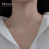 Modian 925 Sterling Silver Star And Moon Chain Sparkling Starry Link CSPECIFICATIONSBrand Name: ModianItem Weight: -Origin: Mainland ChinaCertificate: YESMain Stone: ZirconMetals Type: silverMetal Stamp: 925,SterlingGender: WomenNecklaJewelry CirclesJewelry CirclesMoon Chain Sparkling Starry Link Chain Pendant Necklaces